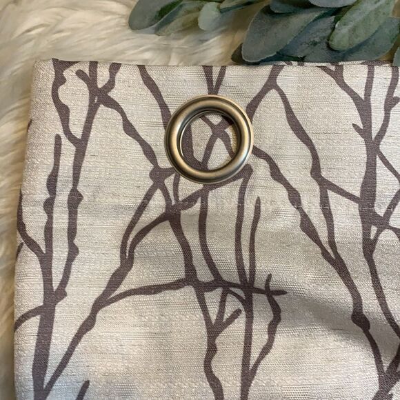 One panel window curtain 54 inches wide and 60 inches long. - Picture 4 of 4